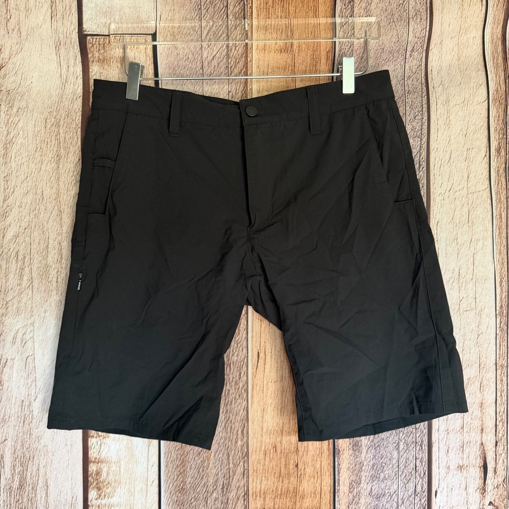 Mission Workshop Tech Shorts Black Performance Utility Technical Stretch 32